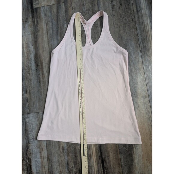 LULULEMON Racerback Tank Top Womens [NO SIZE TAG] Pale Pink - Picture 2 of 6